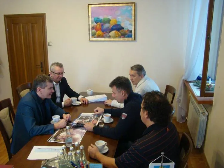 Przedstawiciele Rady Miejskiej z Węgier w Starym Sączu