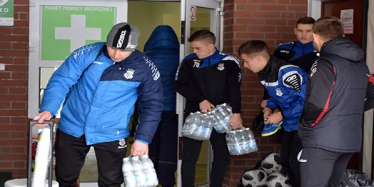 Pierwszy trening Sandecji po przerwie zimowej