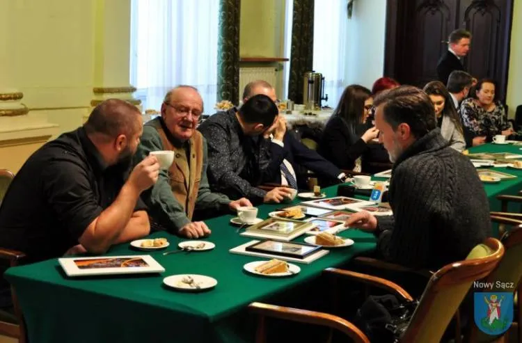 Noworoczne spotkanie prezydenta z sądeckimi dziennikarzami