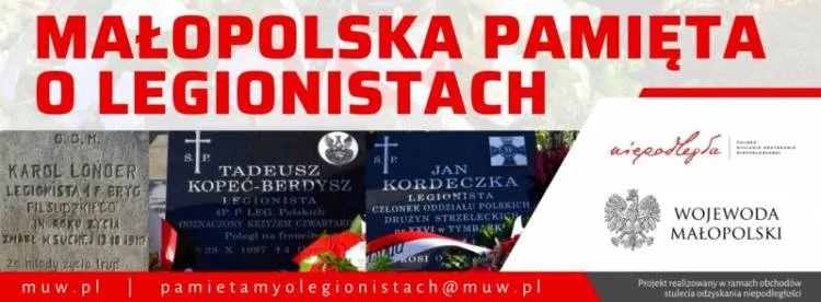 Projekt "Małopolska pamięta o Legionistach"