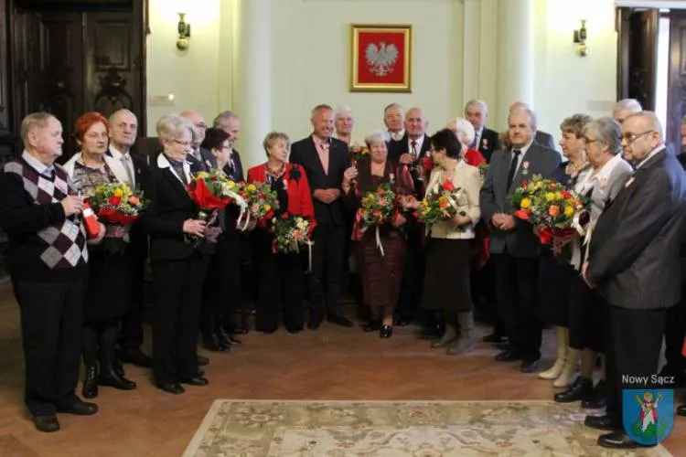 W ratuszu świętowali Złote Gody