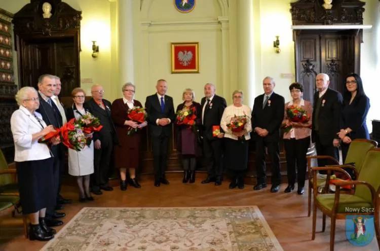 W Ratuszu świętowali swoje Złote i Diamentowe Gody