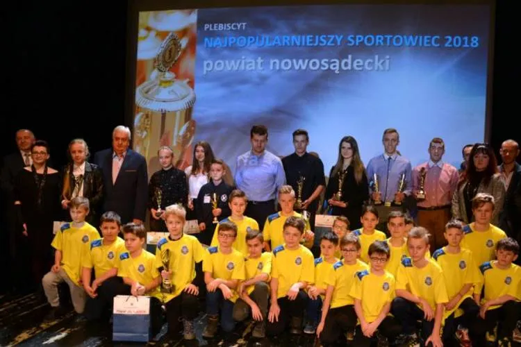 Nowosądecka Gala "Najpopularniejszy Sportowiec Regionu 2018 r."