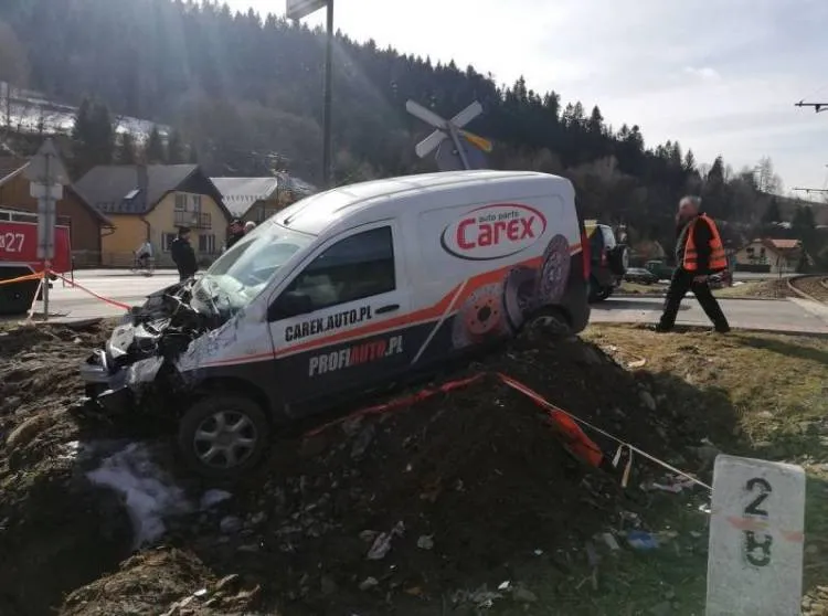 O włos od tragedii na przejeździe kolejowym
