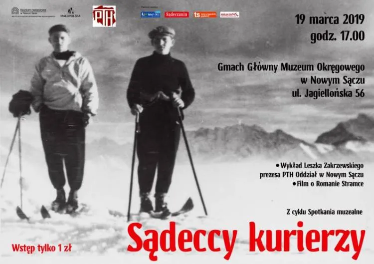 Projekcja filmu o sądeckim kurierze Romanie Stramce