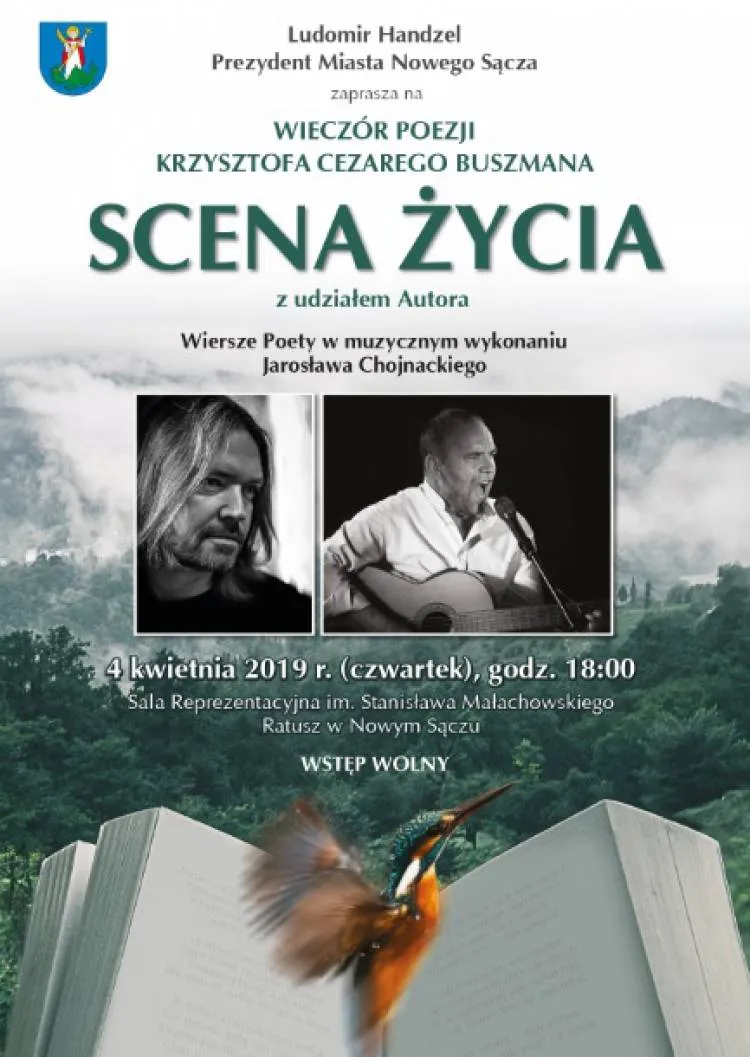Wieczór poezji Krzysztofa Cezarego Buszmana