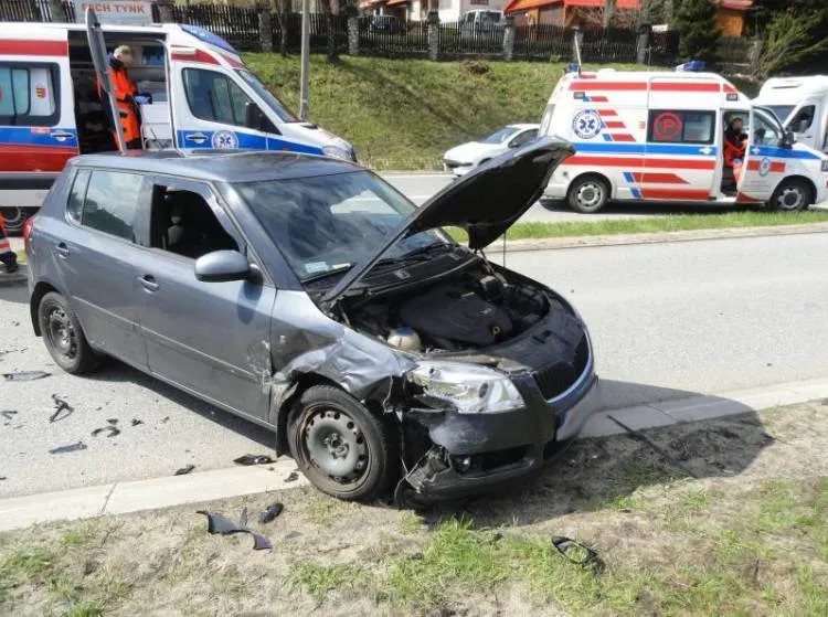 Kolizja w Krzyżówce