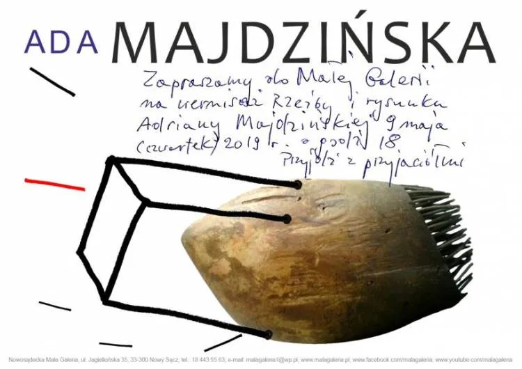Wernisaż Adriany Majdzińskiej w Małej Galerii