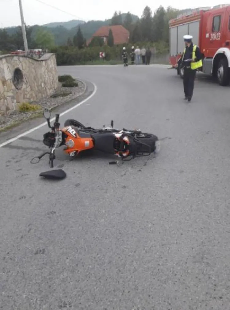 O włos od tragedii na zakręcie