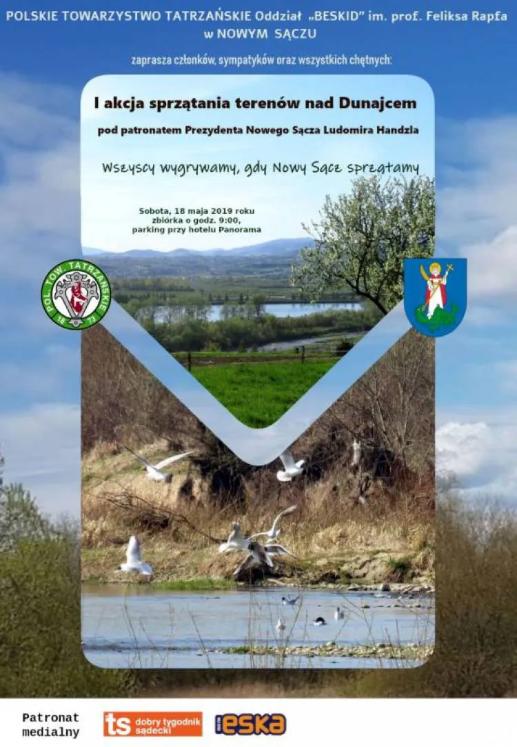 Wiosenne porządki nad Dunajcem