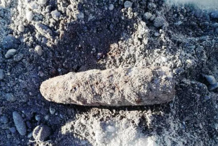 Nad brzegiem Dunajca znaleziono niewybuchy
