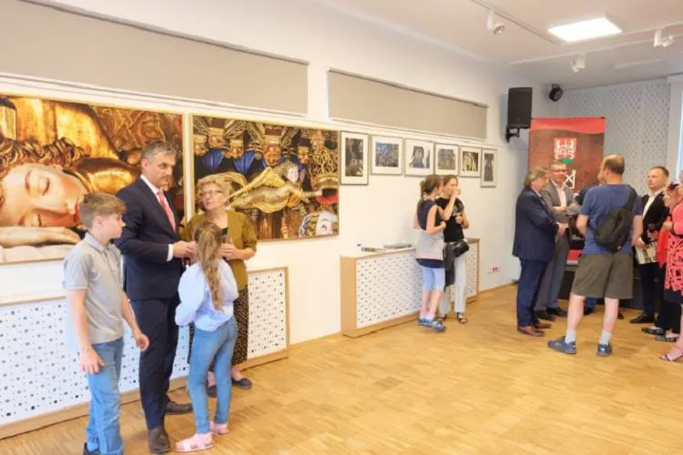 Wystawa "LEVOČA - miasto Mistrza Pawła" w starosądeckiej bibliotece