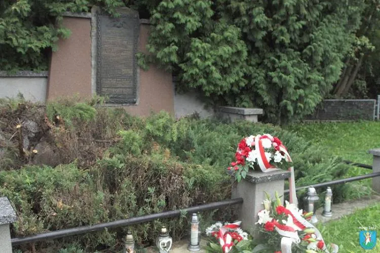 Upamiętnienie poległych na "biegonickiej olszynce" i w Nowym Sączu