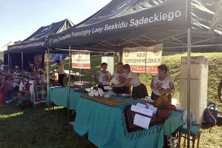 Rodzinny piknik w Łabowej