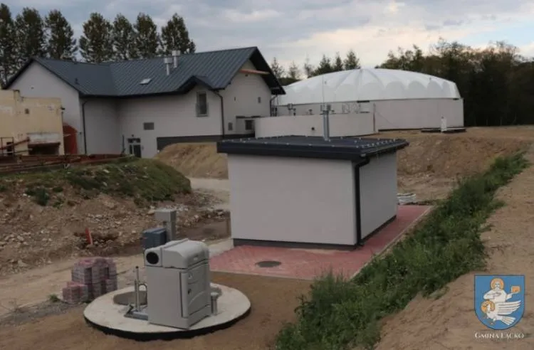W Łącku działa nowa oczyszczalnia ścieków