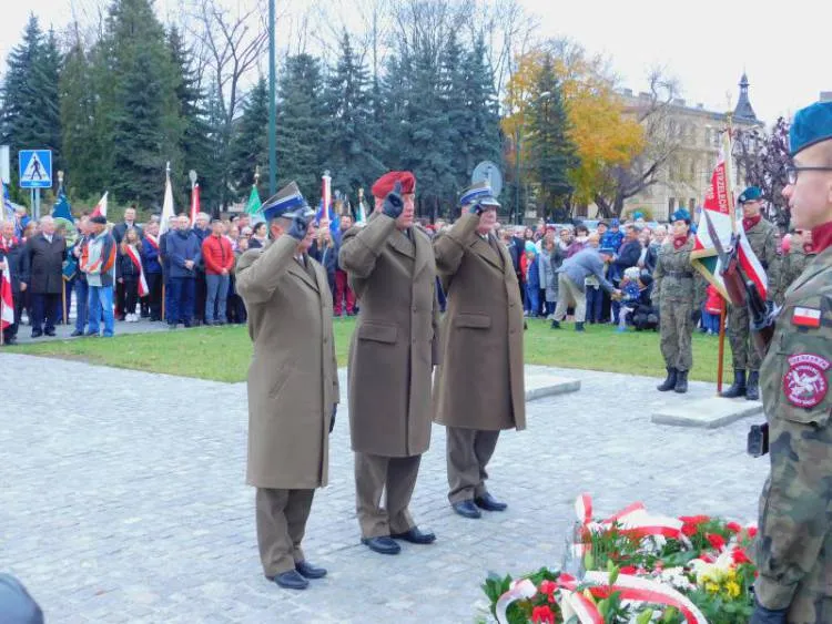 Obchody 101 rocznicy odzyskania niepodległości Nowy Sącz