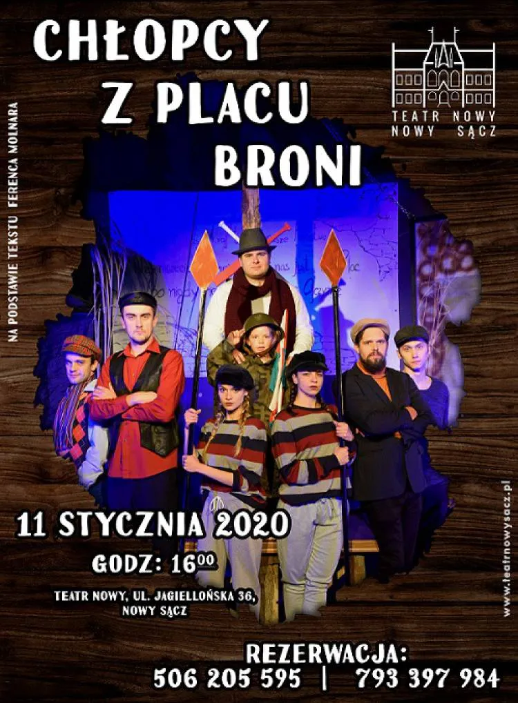Premierowy spektakl "Chłopcy z Placu Broni" w Teatrze Nowym
