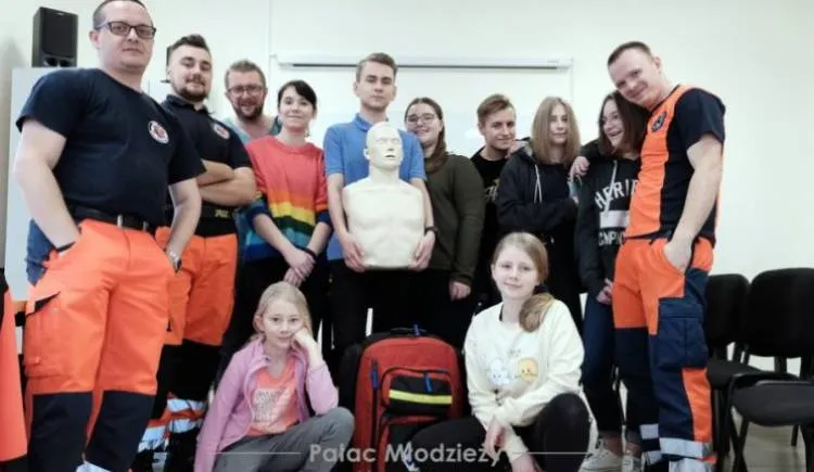 W Pałacu Młodzieży odbyła się nauka pierwszej pomocy