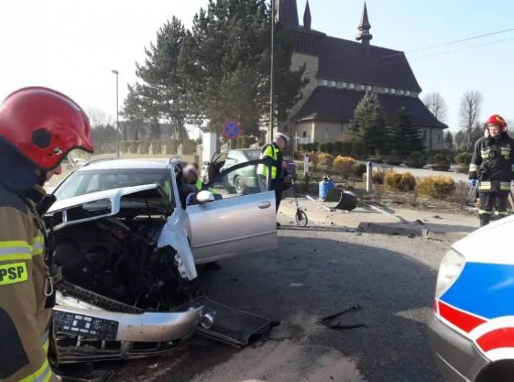 wypadek ul. Kręta Nowy Sącz