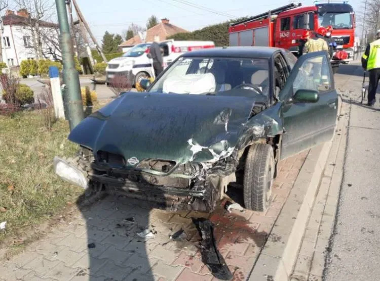 wypadek ul. Kręta Nowy Sącz
