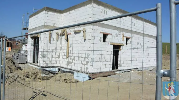 Budowa świetlicy w Klimkówce na półmetku