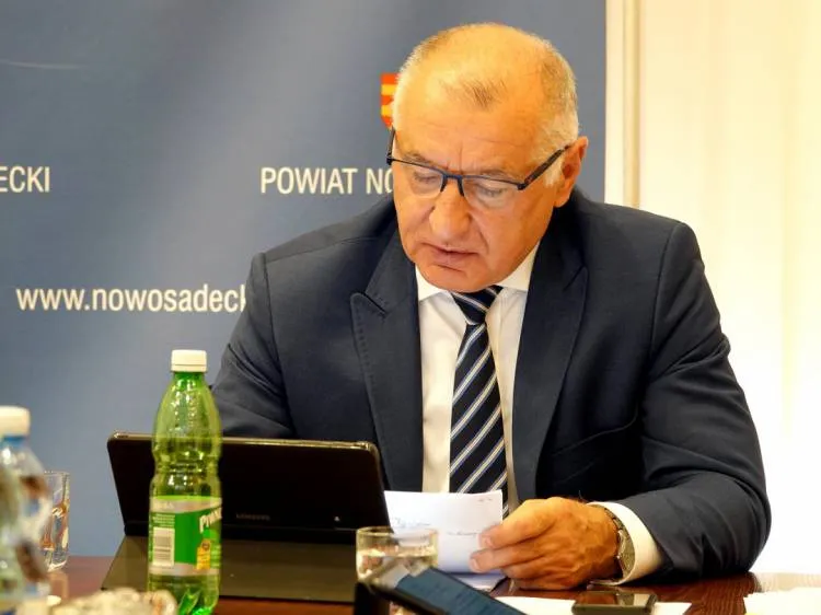 Pierwsza sesja online w Starostwie