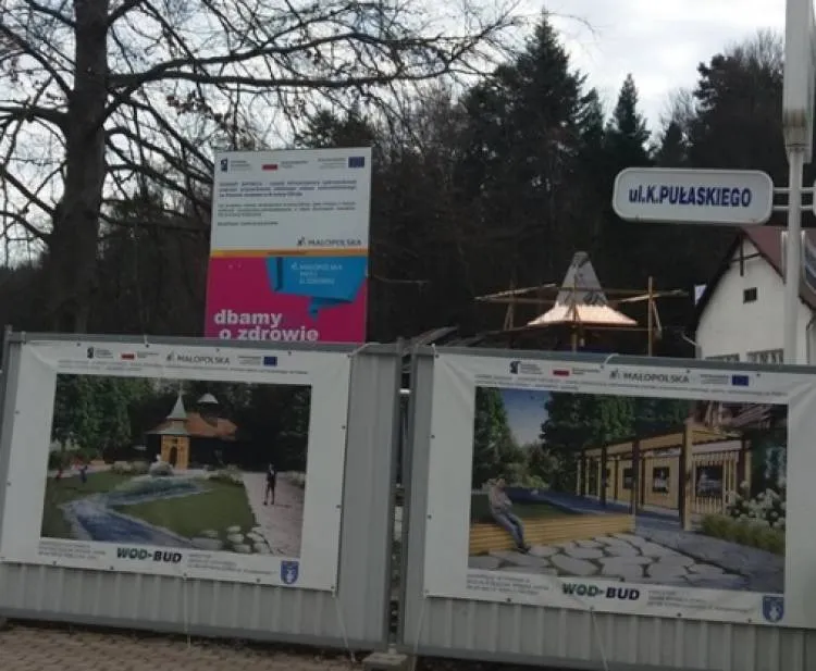 modernizacja polany Janówka Krynica Zdrój