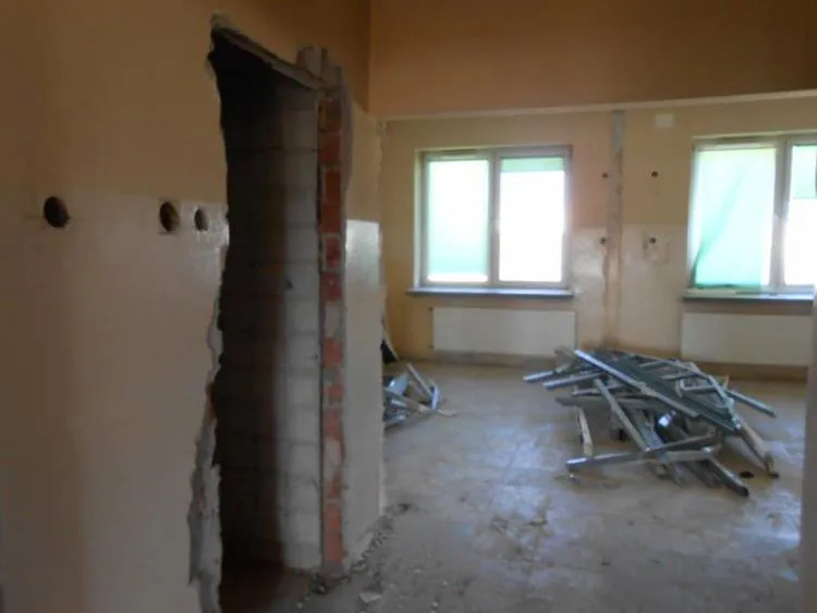  remont oddziału Ginekologiczno – Położniczego sądeckiego szpitala.