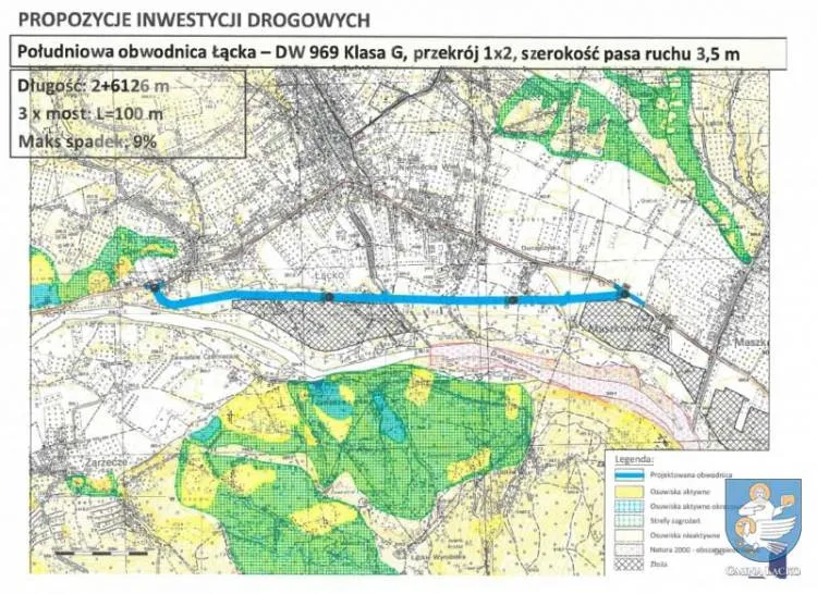 Czy powstanie obwodnica Łącka? 