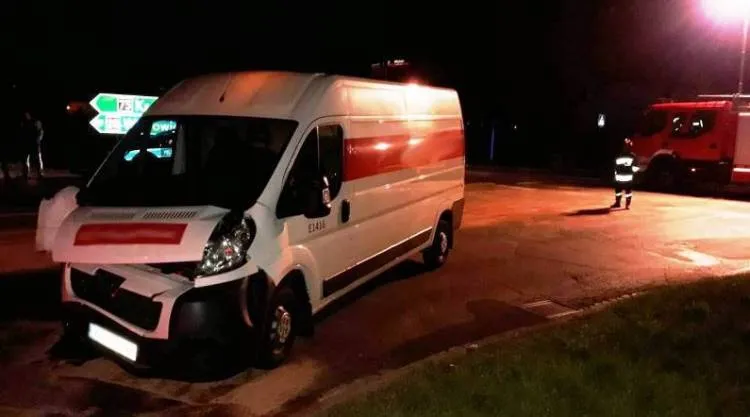 zderzenie dwóch samochodów na ul. Kilińskiego Nowy Sącz