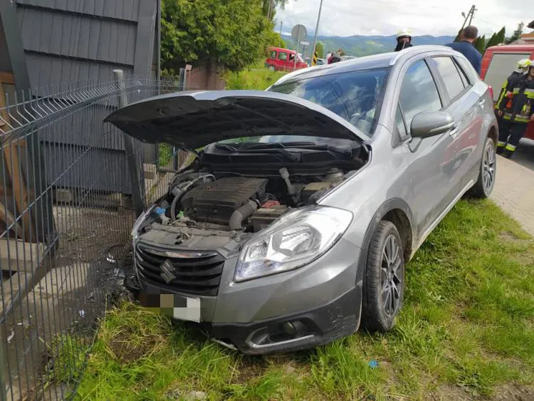 Zderzenie dwóch osobówek w Maszkowicach
