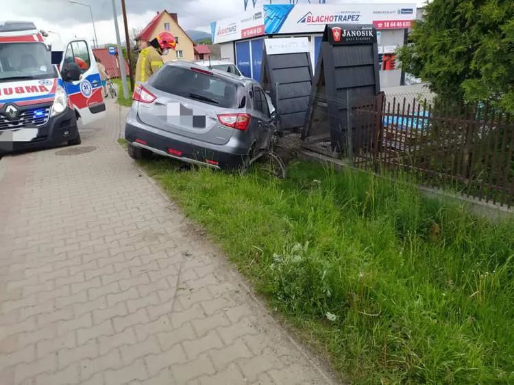Zderzenie dwóch osobówek w Maszkowicach