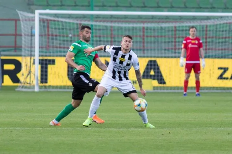 mecz Sandecji z GKS Bełchatów