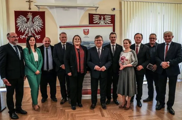 Marszałek Witold Kozłowski z wizytą na Limanowszczyźnie