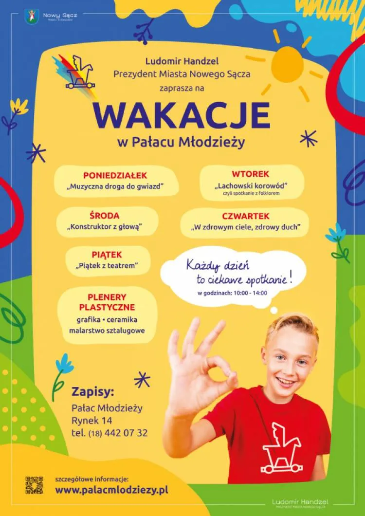 Wakacje w Nowym Sączu będą bezpieczne i ciekawe