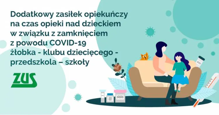 Dodatkowy zasiłek opiekuńczy z powodu koronawirusa przedłużony do 12 lipca
