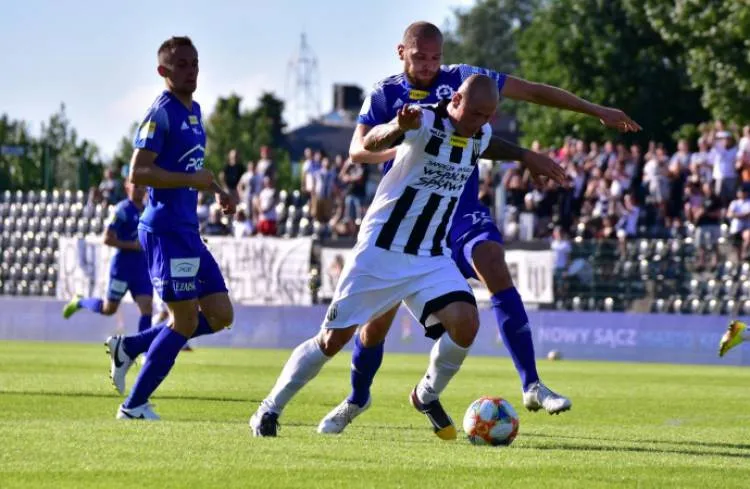 Sandecja pokonała Stal Mielec 2:1