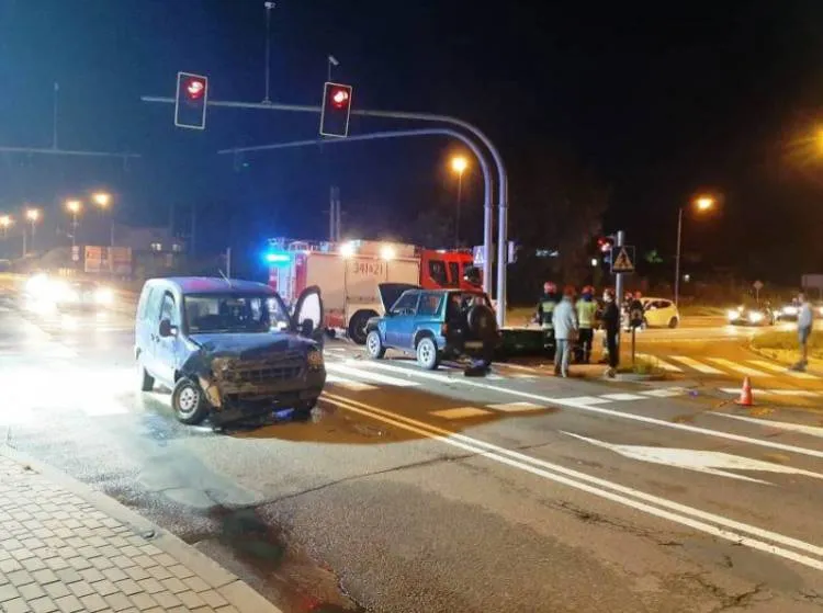 Zderzenie czterech samochodów na ul. Barskiej