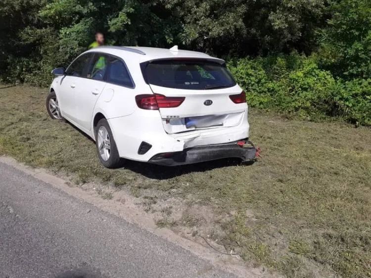 Kolizja dwóch osobówek na Al. Piłsudskiego Nowy Sącz