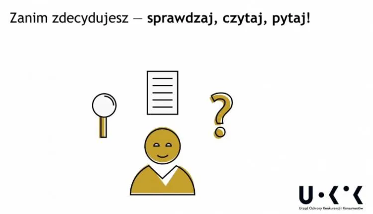 UOKiK ostrzega przed oszustami i ryzykiem utraty pieniędzy