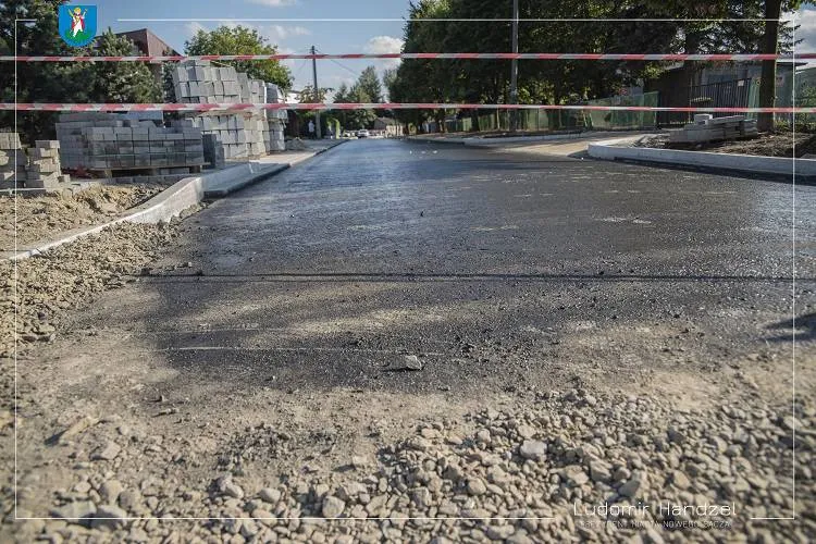 Nowy Sącz. Trwa przebudowa ul. Broniewskiego