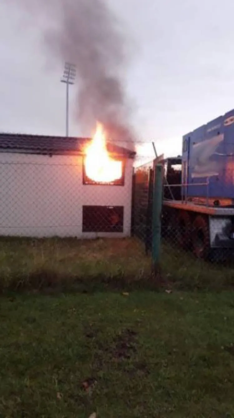 Na ul. Kilińskiego płonęła stacja transformatorowa