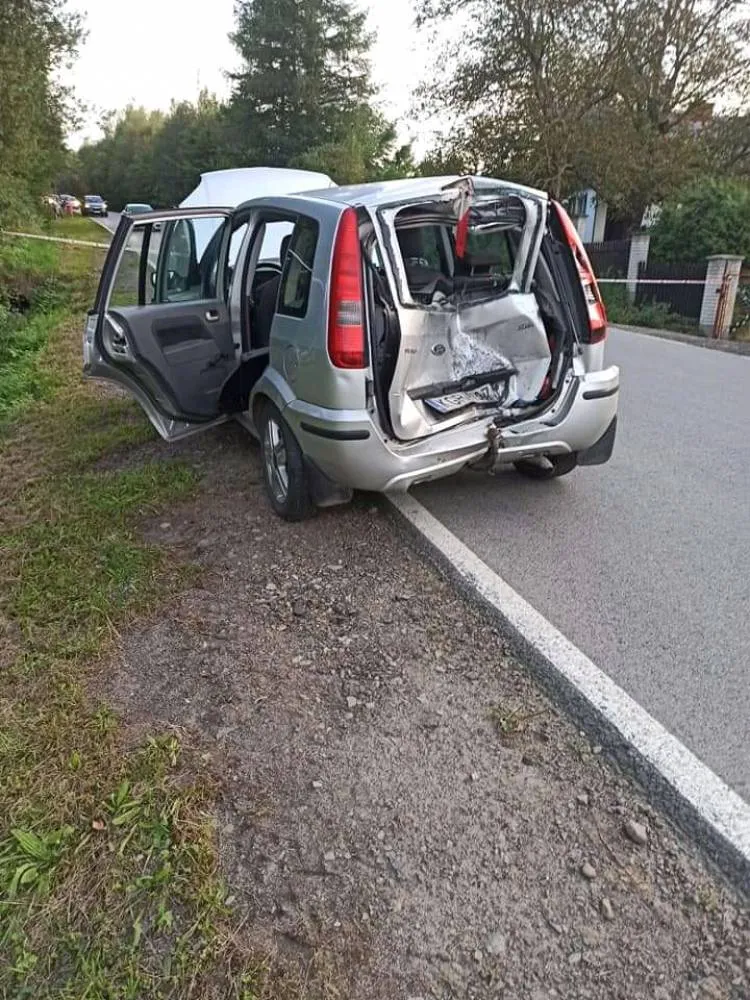 Wypadek w Klimkówce. Na miejsce wezwano śmigłowiec LPR