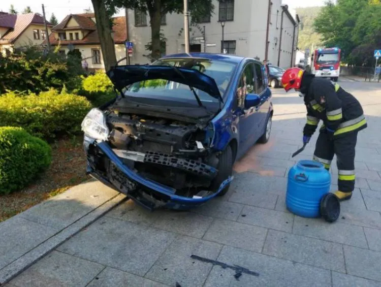 Stary Sącz. Kolizja na ul. Mickiewicza. Wśród poszkodowanych dziecko