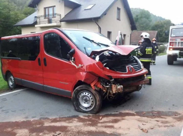 Kicznia: Chciał uniknąć zderzenia z sarną. Uderzył w budynek