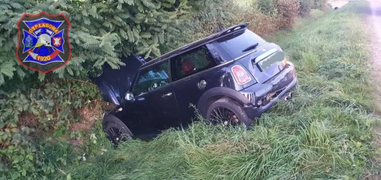 Wypadek w Maciejowej. Jedna osoba trafiła do szpitala