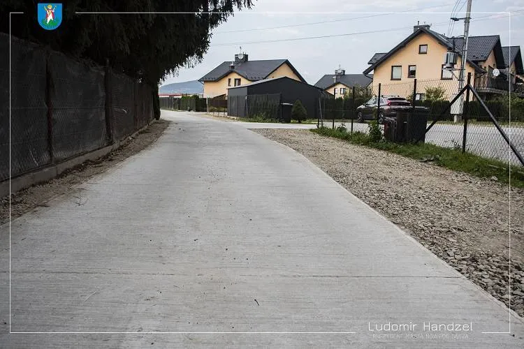 Blisko 200 metrowy odcinek ul. Axentowicza wyremontowany Nowy Sącz