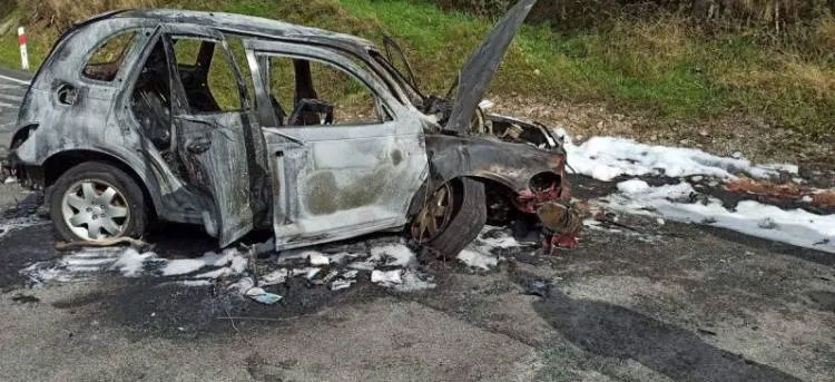 Nowe fakty w sprawie pożaru samochodu osobowego w Tyliczu