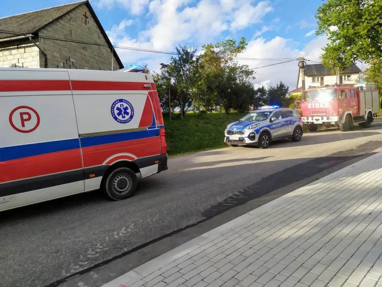 W Mogilnie samochód osobowy wypadł z jezdni