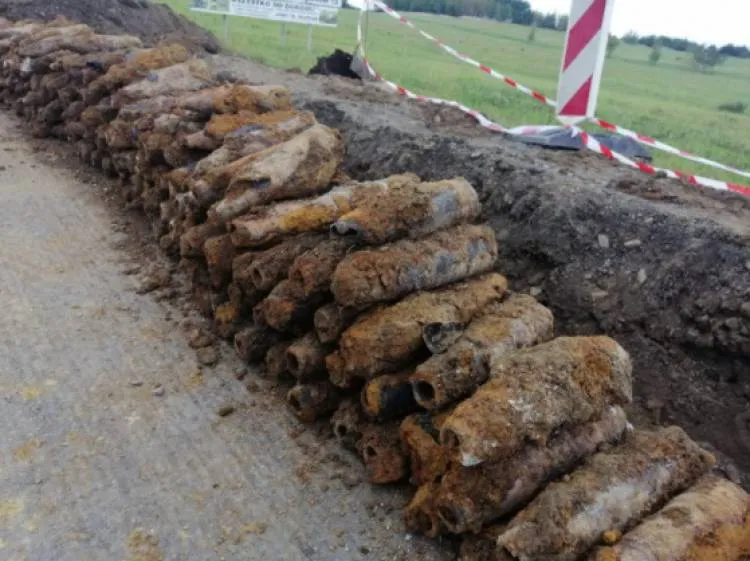 Rozdziele: niecodzienne znalezisko podczas robót drogowych